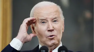 ‘Four more years. Pause’: Joe Biden roasted for reading teleprompter instructions