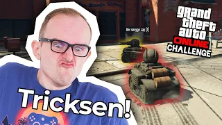 FLINKE FLUCHT und VERFOLGUNG | GTA Challenge Panzerfangen