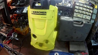 Karcher K3 550 ремонт якоря и концевика