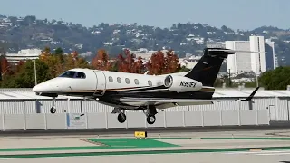 Airplane Spotting at Santa Monica Airport (KSMO) California