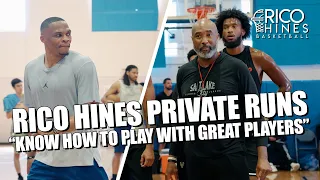 Rico Hines Private Runs feat. Russ Westbrook, Cade Cunningham, Davion Mitchell & MORE