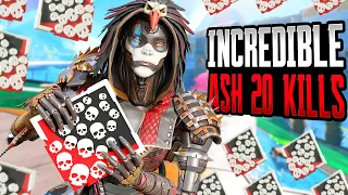 INCREDIBLE ASH 20 KILLS GAME WAS INSANE (Apex Legends Gameplay)