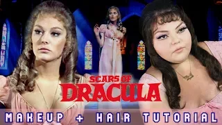 Playing Dress Up || Hammer Glamour🕯🥀⚰️ "Scars of Dracula (1970)" Makeup + Hair Tutorial