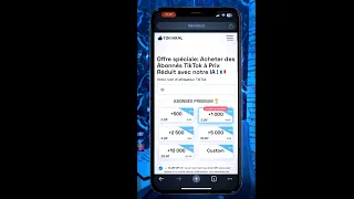 COMMENT : Acheter des abonnés￼ TikTok Facebook et YouTube Sur tokviral #tiktok #youtube #facebook