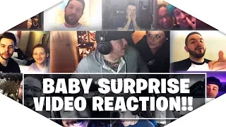 TIMTHETATMAN REACTS TO BABY SURPRISE VIDEO!!