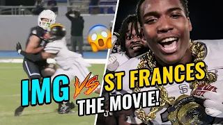 All Access Inside IMG Academy’s Biggest RIVALRY GAME! Can St Frances Academy SHOCK The World!?  🔥