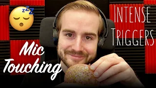 ASMR Intense Mic Touching Triggers [Sound Assortment]