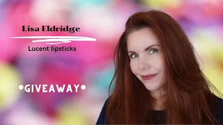 Lisa Eldridge Lucent Lipsticks | Lip swatches | 8 shades | Comparisons | GIVEAWAY