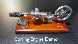 Thermoacoustic Stirling Engine Demo