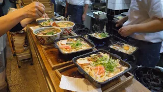 130-летний ресторан теппаньяки удон в Японии