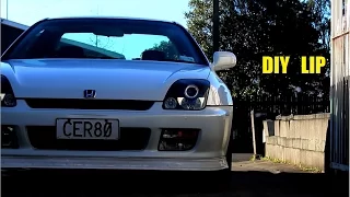 Honda Prelude "The Lude" Build Ep. 20 - DIY FRONT LIP