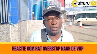 Suriname:  Reactie Oom Rat overstap  ABOP naar de VHP (film social media).