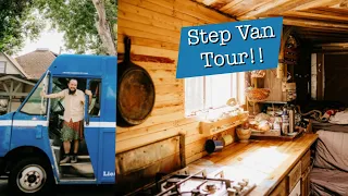 Step Van Conversion Van Tour