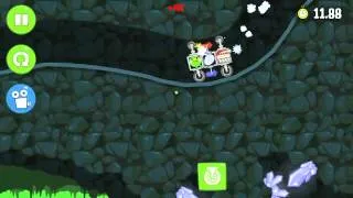 Bad Piggies Flight in the Night Level 4-III (bonus 3) - 2 star walkthrough