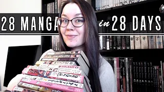 I Read A Manga A Day in February | Vlog