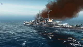 Atlantic Fleet 1 H-39 Battleship vs 10 Battleships