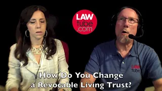 How do you change a revocable living trust?