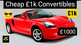 Cheap £1k sports cars and convertibles for £1000 Any good ?