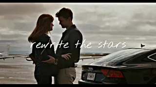 christian and anastasia || rewrite the stars