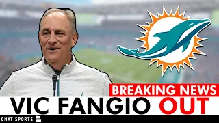 BREAKING: Vic Fangio OUT As Dolphins Defensive Coordinator | Replacements, Reaction & Dolphins News