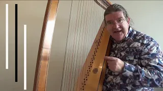 Instrument Exhibit: Andrew Lawrence-King, Italian Baroque Harp