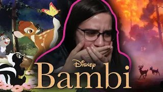 Art Student Watches *BAMBI* for the FIRST TIME || Movie Reaction