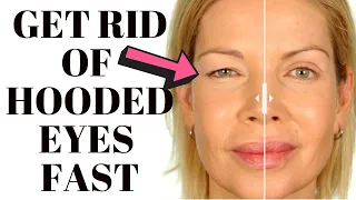 HOODED EYES GET RID OF THEM FAST | AFFORDABLE | Nikol Johnson