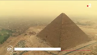 Un nouveau passage secret découvert dans la pyramide de Khéops - #JT20H