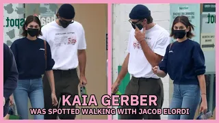 Kaia Gerber Was Spotted Walking With Her Boyfriend Jacob Elordi | Irina Shayk Was Caught on a Walk