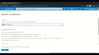 How to create App Registrations in Azure