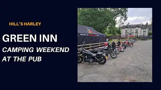 Green Inn camping weekend and Pistyll Rhaeadr Waterfall