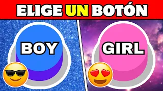 ¡Elige 1 Botón! 💙💗  Chica VS Chico Edición - 🍀 Prueba Tu Suerte - Choose One Button