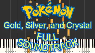 [Synthesia] Pokémon Gold/Silver/Crystal Full Soundtrack on Piano