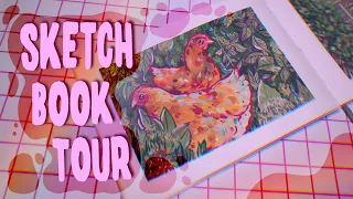 Gouache Sketchbook Tour // January 2020 -  February 2021