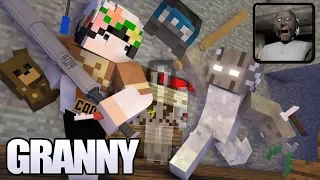 Granny horror game survival (Full part) | Minecraft Animation