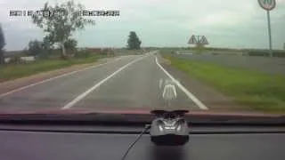 Mercedes-Benz S 500 crash