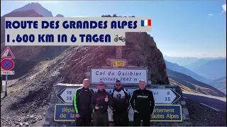 Route des grandes Alpes🇫🇷. 1.600 km mit dem Motorrad 🏍