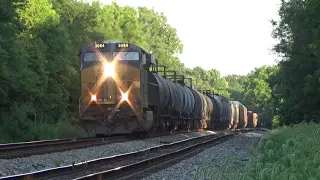 CSX action from Mid to Late July to August 2-4, 2020 ft. PRLX AC6000's and a GMD-1 at Radnor