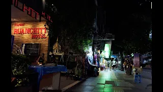 Bangkok nightlife scene 4K - Vlog 14 ,May 2021