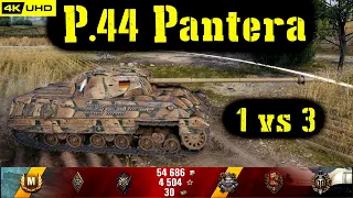 World of Tanks P.44 Pantera Replay - 7 Kills 4.1K DMG(Patch 1.6.1)