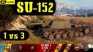 World of Tanks SU-152 Replay - 8 Kills 3.9K DMG(Patch 1.6.1)