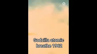 Evolution of Godzilla's Atomic Breath #Shorts #Evolution