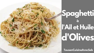 🇮🇹 SPAGHETTI 🇮🇹 at GARLIC and OIL OLIVE (allcookingwithseb)