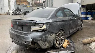 Купили разбитую BMW М235 за 6400$