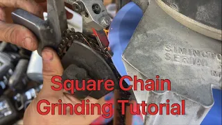 Square Chain Grinding Tutorial