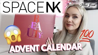 SPACE NK BEAUTY ADVENT CALENDAR UNBOXING 2022 - BEST ONE YET? | £215 WORTH £770! - MISS BOUX