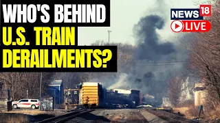 US MI Van Buren Township Train Derails | US News LIVE | Train Derailment News Today | English News