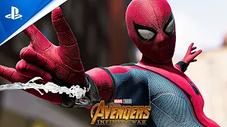 *NEW* Photoreal Infinity War Spider-Man Stark Suit by AgroFro - Spider-Man PC MODS