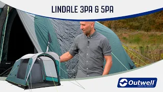 Outwell Lindale 3PA & 5PA - Inflatable Air tent (2020) | Innovative Family Camping