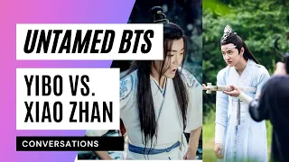 Untamed BTS - YiZhan conversations you haven't heard [ENG SUB] 你没听过的陈情令花絮语音 (一博 vs. 肖战)